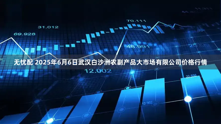 无忧配 2025年6月6日武汉白沙洲农副产品大市场有限公司价格行情